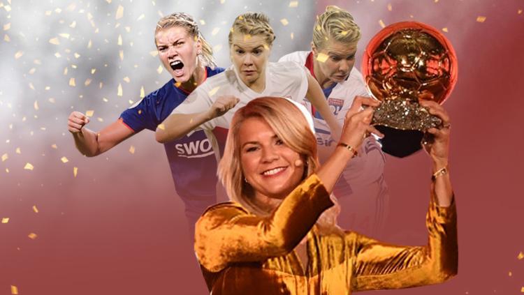 Ada Hegerberg pemenang Ballon D'or 2018 sepak bola wanita - INDOSPORT