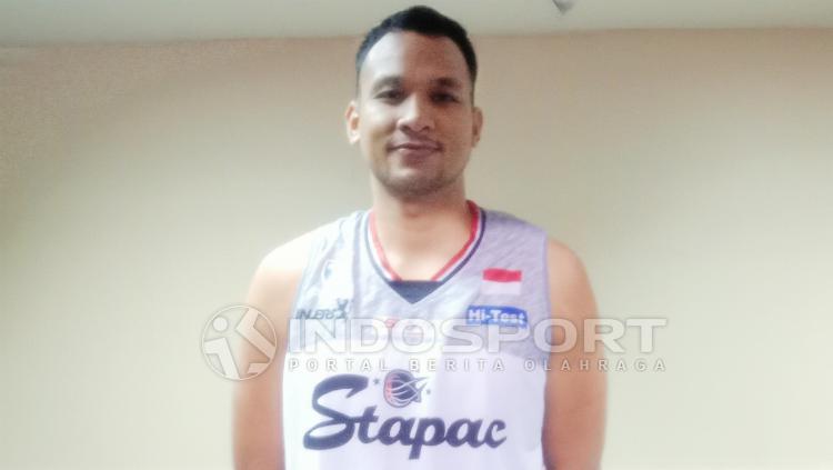 Kaleb Ramot Gemilang akhirnya memberi kabar terkait keadaan klubnya, Stapac Jakarta. - INDOSPORT