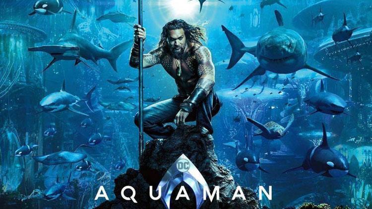 Film Aquaman yang diperankan oleh Jason Momoa cukup banyak menjalani sejumlah bidang olahraga. Copyright: IBTN9