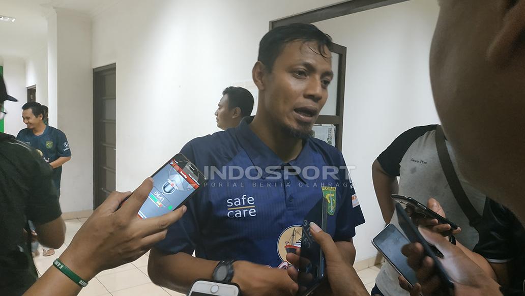 Bejo Sugiantoro saat ditemui di mixed zone.