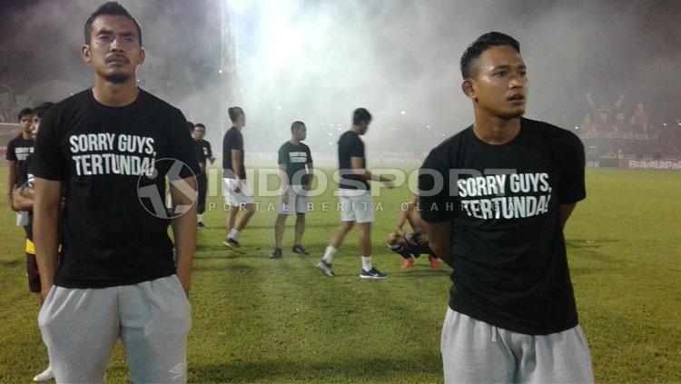 2 Pemain PSM Makassar hanya bisa meratap nasib setelah mengetahui timnya gagal menjadi juara Liga 1 2018.