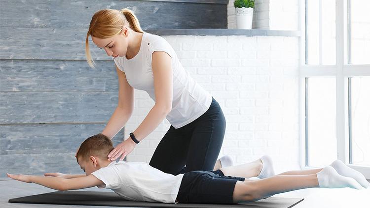 Ilustrasi pilates untuk anak - INDOSPORT