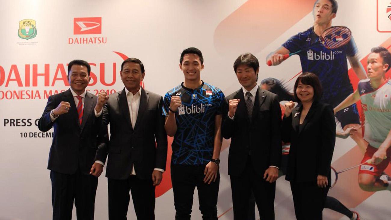 Jumpa Pers jelang Indonesia Masters 2018. - INDOSPORT