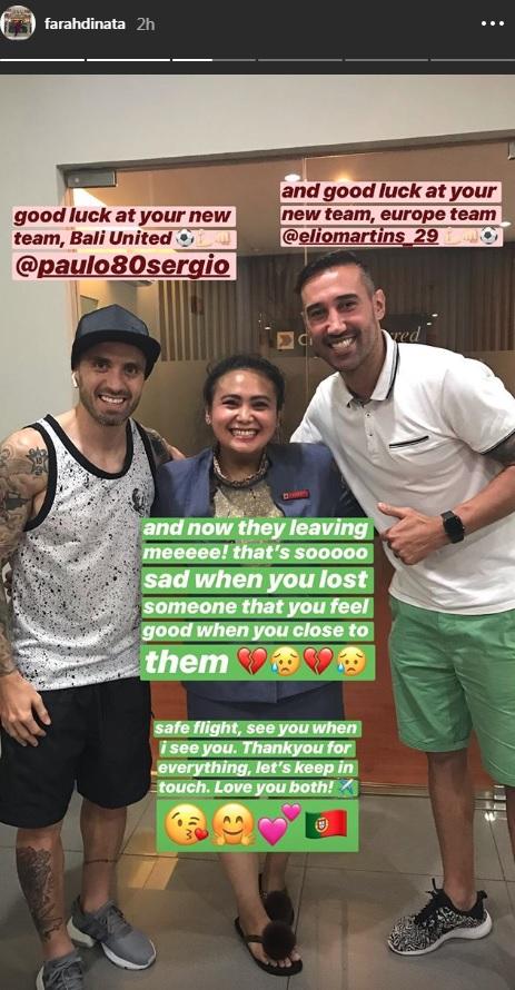 Kabar kepindahan Paulo Sergio ke Bali United bocor. Copyright: Instagram/@farahdinata