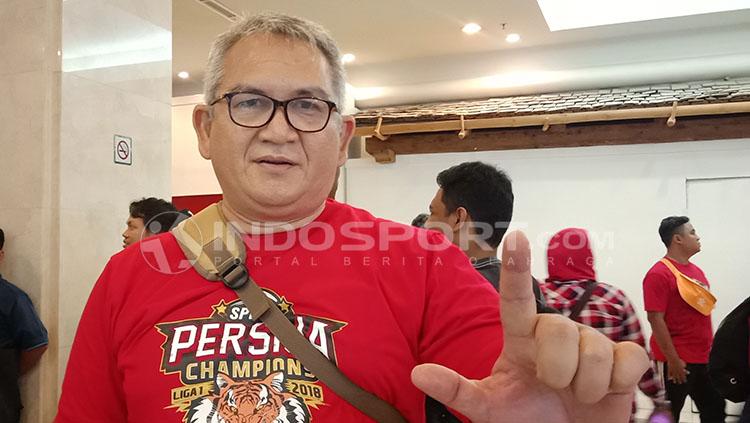 Ketua The Jakmania, Ferry Indra Syarief.
