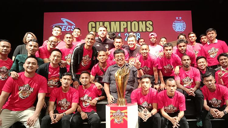 Persija Jakarta menggelar makan malam bersama di acara Specs