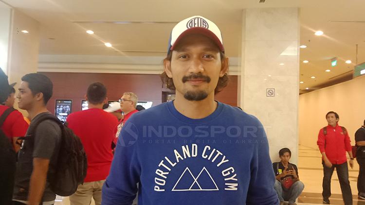 Ibnu Jamil menyuarakan kekecewaannya meski Manchester United memetik kemenangan atas Sheriff Trisapol di Liga Europa. Foto: Shintya Anya Maharani/INDOSPORT.
