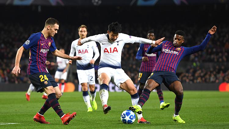 Link live streaming Barcelona vs Tottenham Hotspur laga pramusim, yang berlangsung di Stadion Olimpic Lluis Companys, Rabu (09/08/23) pukul 01.00 WIB.