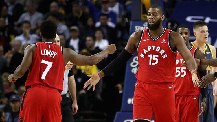 Toronto Raptors berhasil memuncaki klasemen sementara Wilayah Timur. - INDOSPORT