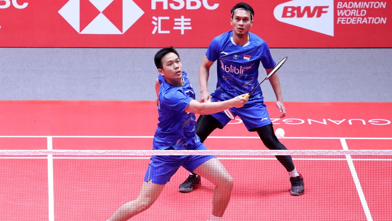 Ahsan dan Hendra, comeback pebulutangkis tersukses di BWF World Tour Finals. Copyright: badmintonindonesia.org