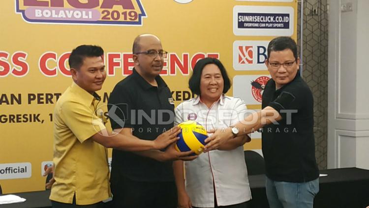 Konferensi Pers Pro Liga seri kedua. - INDOSPORT