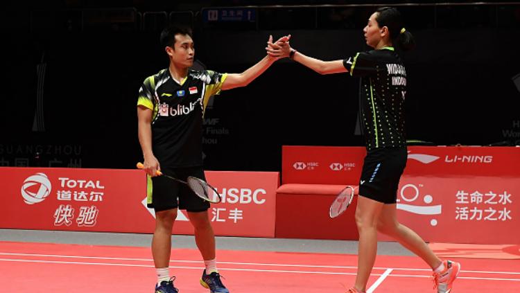 Hafiz Faizal/Gloria Emanuelle Widjaja di BWF World Tour Finals 2018. Copyright: INDOSPORT