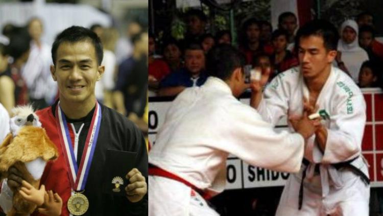 Joe Taslim membuka kenangan lama ketika dirinya masih aktif menjadi atlet judo yang membanggakan Indonesia.