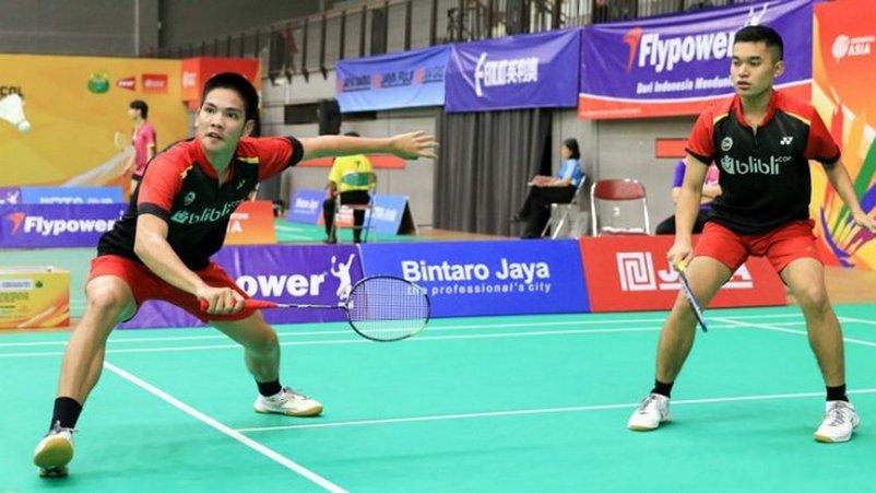 Leo Rolly Carnando/Daniel Marthin masih menempati peringkat ketiga ranking BWF Junior.