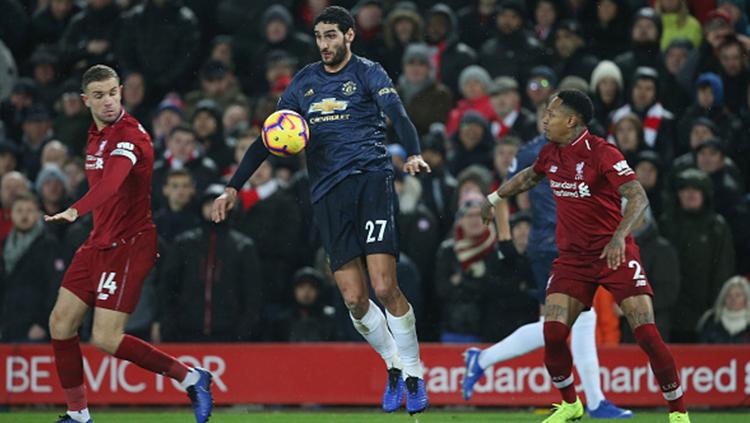 Fellaini. Copyright: Indosport