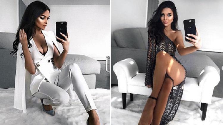 Ruby Blake, selebgram dan penari Hollywood yang dikabarkan menjalin asmara dengan Dany Ings