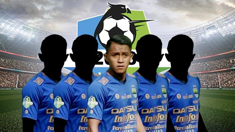 Lima pemain lokal Persib Bandung yang masuk jajaran termahal di Liga 1 2018