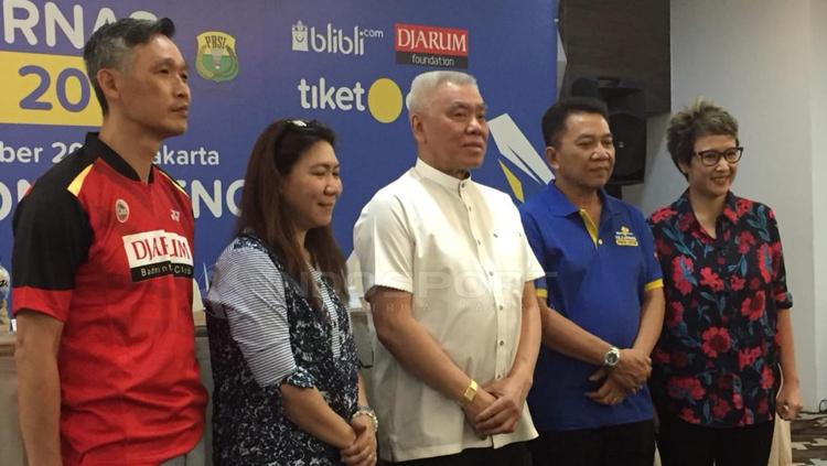 Jumpa pers jelang Kejuaraan Nasional Bulutangkis PBSI 2018