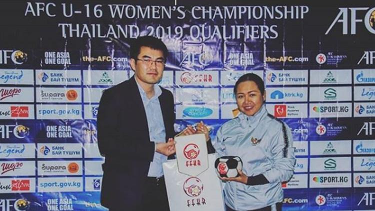 Eks manajer Persibara Banjarnegara Lasmi Indaryani.