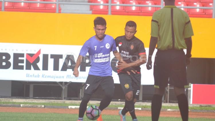 Winger andalan Sriwijaya FC, Yogi Rahadian Copyright: Muhammad Effendi/INDOSPORT