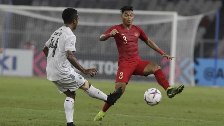 Alfath Fathier saat membela Timnas Indonesia di Piala AFF 2018. Copyright: AFF Suzuki Cup 2018