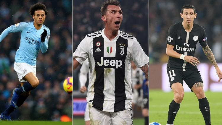Leroy Sane, Mandzukic, Di Maria menjadi beberapa pemain yang akan bereuni dengan mantan klubnya pada babak 16 besar Liga Champions 2018/19.