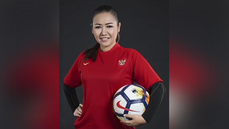 Eks manajer Timnas Putri Indonesia U-16 Lasmi Indaryani. Copyright: Lasmi Indaryani