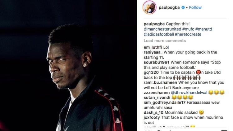 Postingan Instagram Paul Pogba setelah Jose Mourinho Dipecat Copyright: Sport Witness