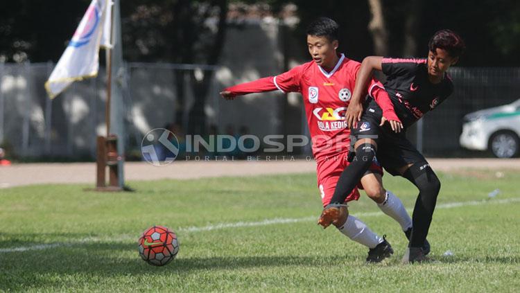 Laga Candra Kirana vs Jakarta 69 di Women Football Camp 2018.