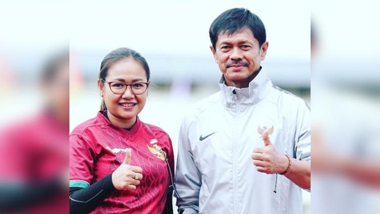 Lasmi Indaryani dan Indra Sjafri