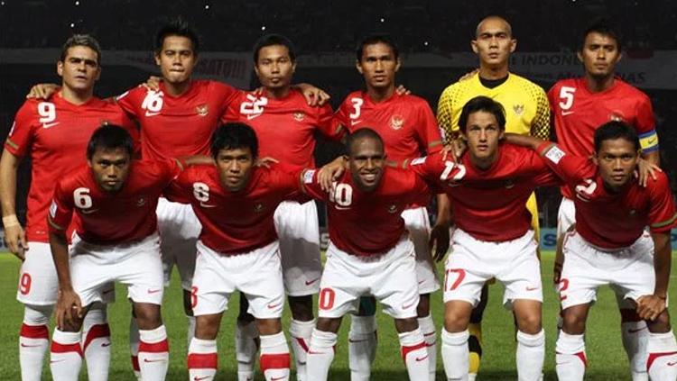 Skuat Timnas Indonesia di Piala AFF 2010.