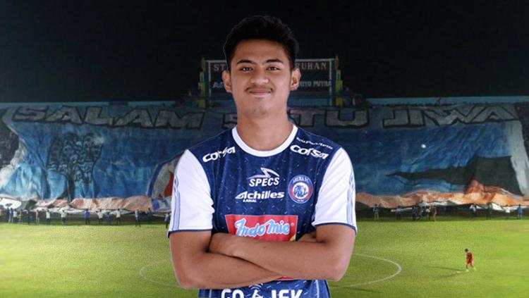Pemain muda Arema FC Dalmiansyah Matutu Copyright: Istimewa