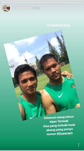 Ulang Tahun Andritany Ardhiyasa Dapat Ucapan Dari Kiper Anyar Mu Indosport