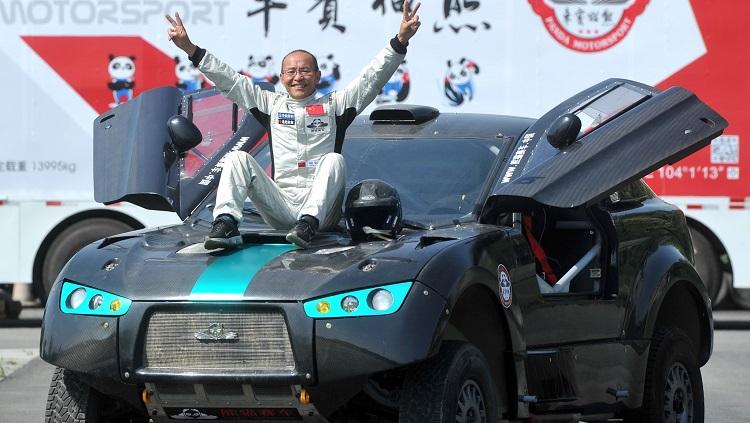 Liang Yuxiang, pembalap Reli Dakar berusia 65 tahun