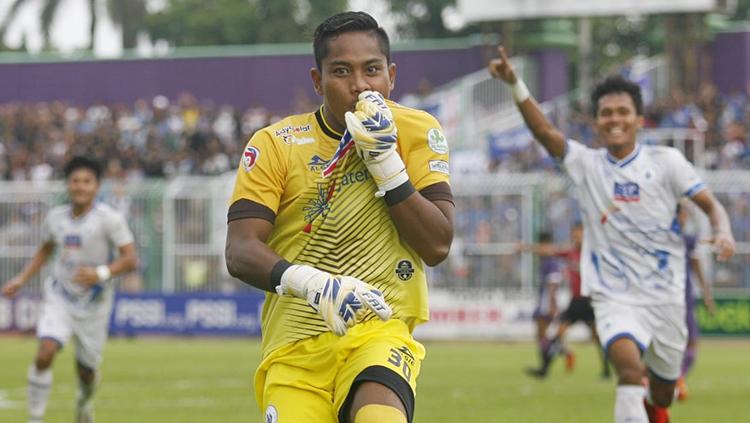 Kiper PSCS Cilacap, M Ihsan Ramadhani Copyright: official PSCS