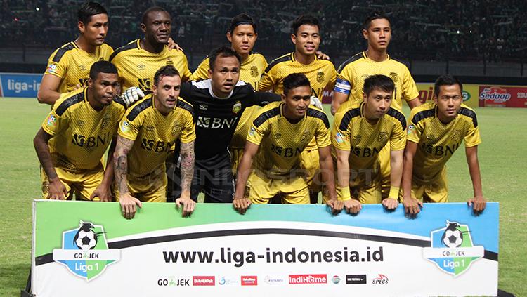 Skuat Bhayangkara FC Copyright: Fitra Herdian/Indosport