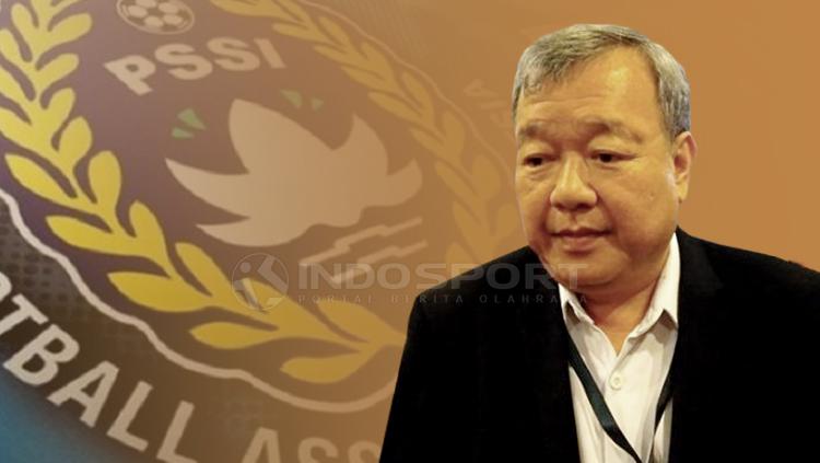 Anggota Exco PSSI, Johar Lin Eng, yang juga ketua Asosiasi Provinsi (Asprov) PSSI Jateng muncul dalam pusaran dugaan pengaturan skor. - INDOSPORT