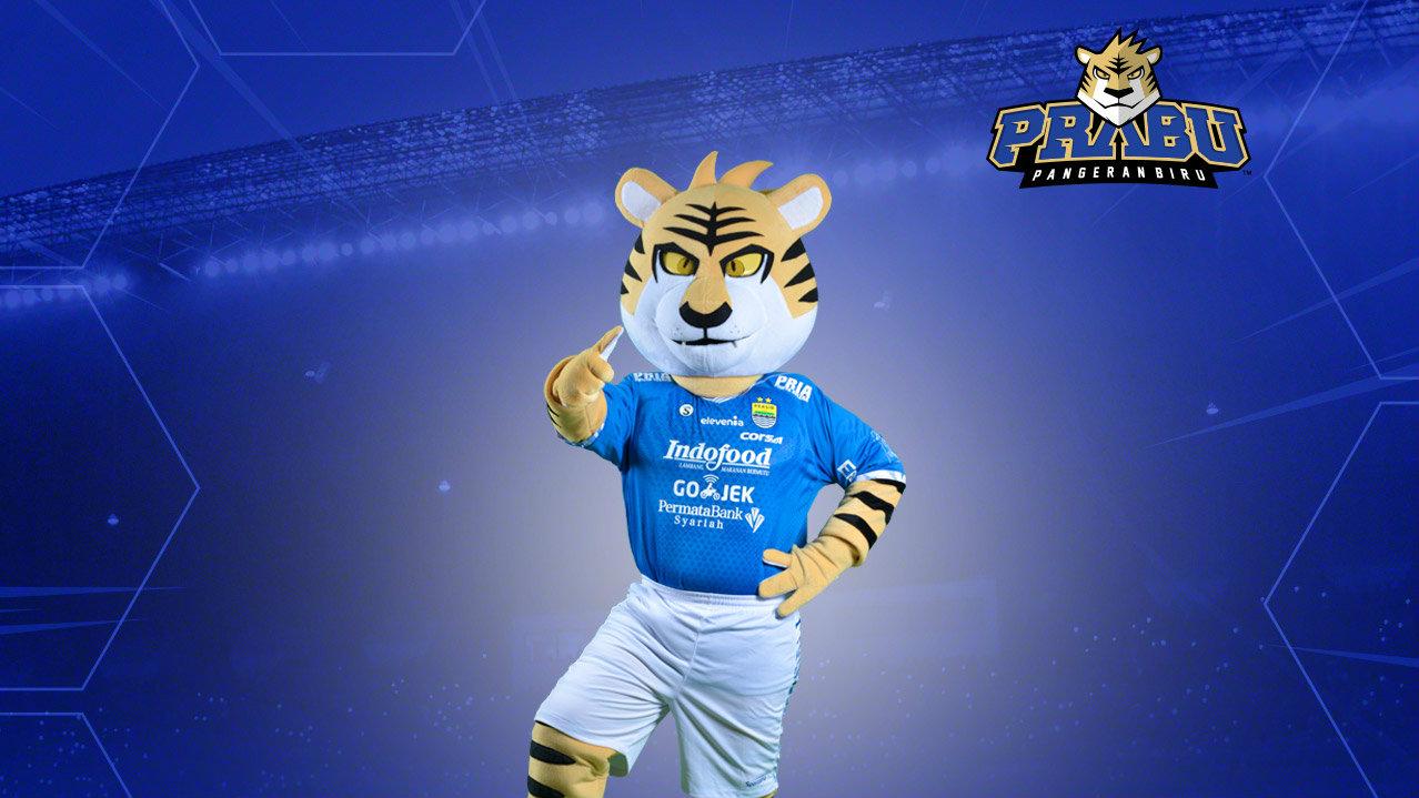 Maskot Persib Bandung, Prabu. Copyright: persib.co.id