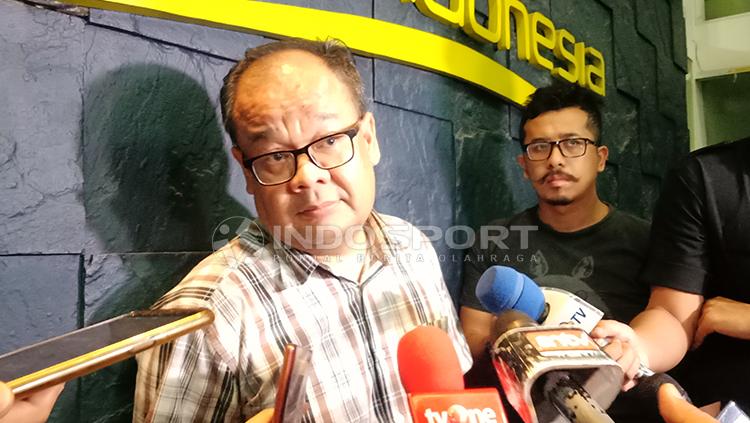 Asep Edwin Ketua Komdis PSSI.