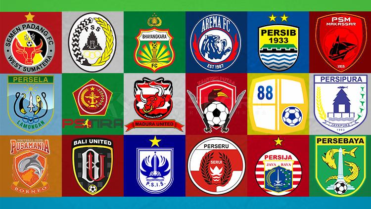 Logo Klub Liga 1 2019 - INDOSPORT