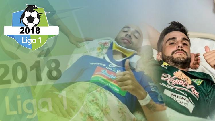 Deretan insiden Mengerikan yang Terjadi di Liga Indonesia Sepanjang 2018 - INDOSPORT