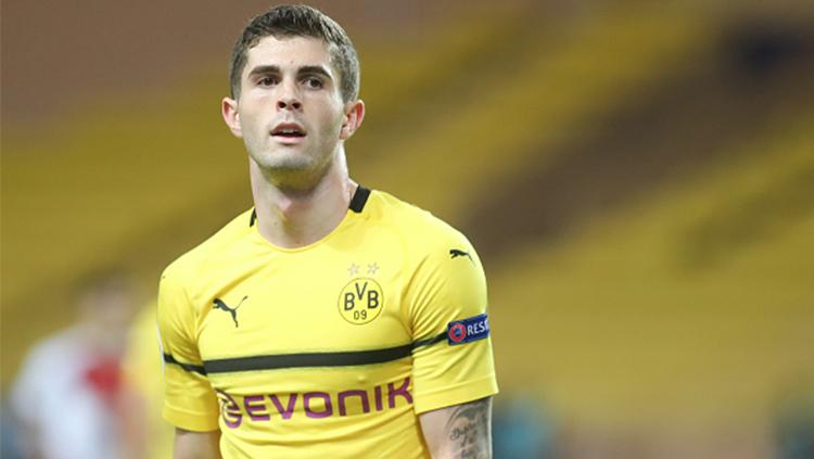 Pemain Borussia Dortmund, Christian Pulisic. - INDOSPORT