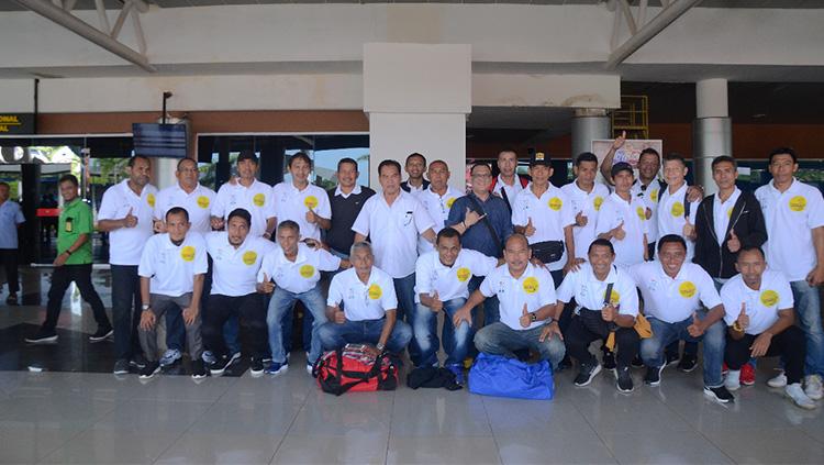 Timnas All Star Diarak Keliling Palembang.