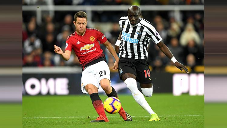 Newcastle United vs Manchester United Copyright: INDOSPORT