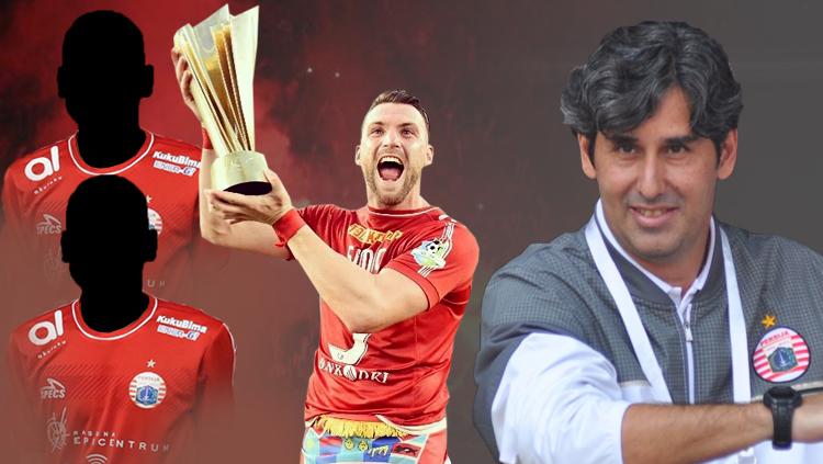Tiga pemain Persija Jakarta yang bersinar di bawah asuhan Teco