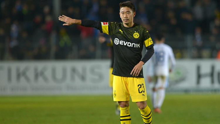 Shinji Kagawa di Borussia Dortmund. Copyright: INDOSPORT
