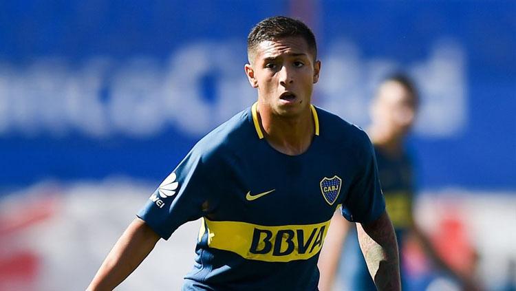 Agustin Almendra, striker Boca Juniors. - INDOSPORT