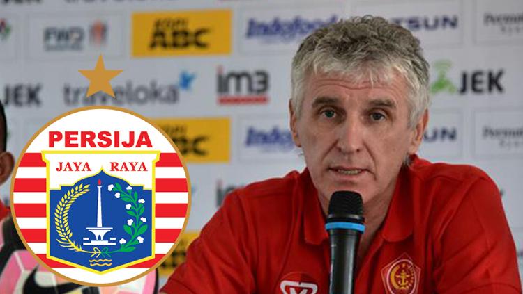 Ivan Kolev resmi latih Persija Jakarta.