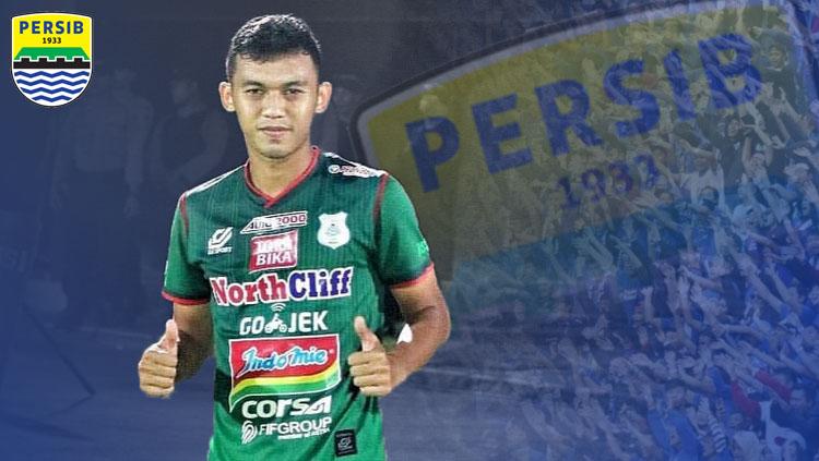 Gelandang PSMS Medan, Abdul Aziz, untuk Liga 1 2019. Abdul adalah lulusan diklat Persib.