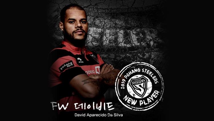 David da Silva resmi gabung klub asal Korea Pohang Steelers